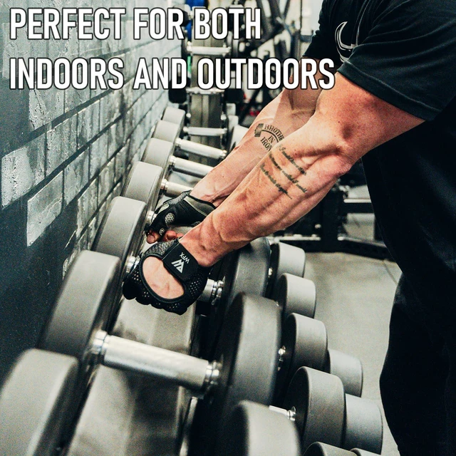 Alt view image 4 of 6 - WESTWOOD FOX Weight Lifting Gloves with Wrist Wrap Support for Men Women, Workout Training Exercise Fitness Hanging, Pull Ups, Dumbbell, Cycling