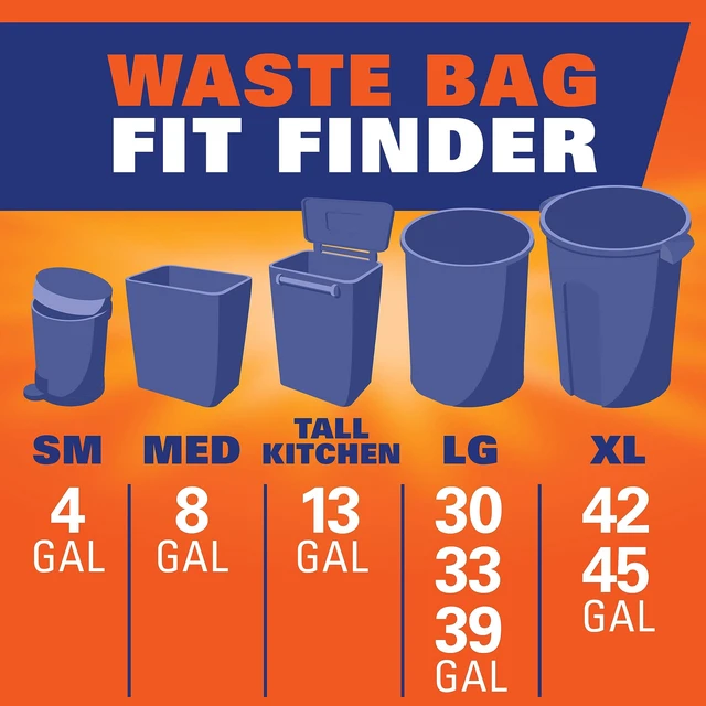 Alt view image 2 of 4 - Hefty Tall Clear Trash Bags 13Gallon Unscented 60ct