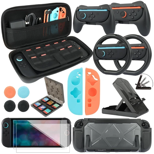 Main image of RTop 16-in-1 Accessories Kit for Nintendo Switch 2 Family Bundle Set