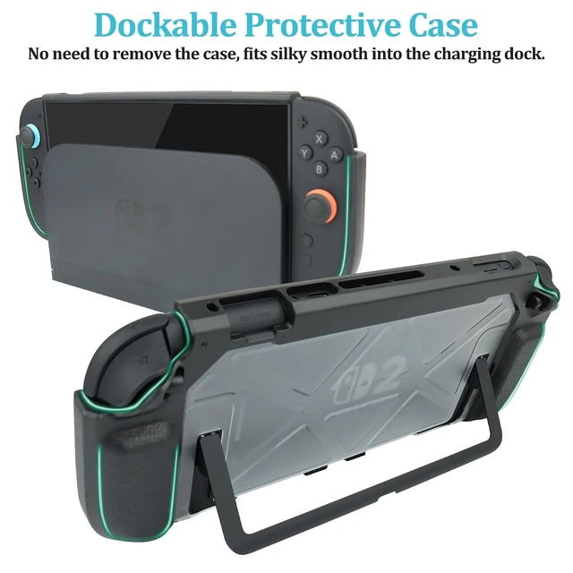 Alt view image 7 of 7 - RTop 16-in-1 Accessories Kit for Nintendo Switch 2 Family Bundle Set
