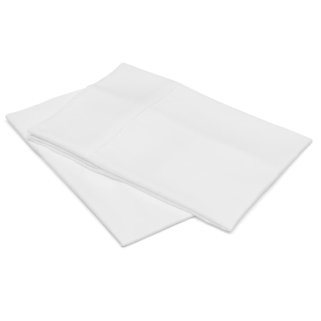 Alt view image 4 of 5 - Standard Size Microfiber Pillowcases, 30" x 20", Set of 2, Bright White, Lightweight Super Soft Easy Care, Amazon Basics