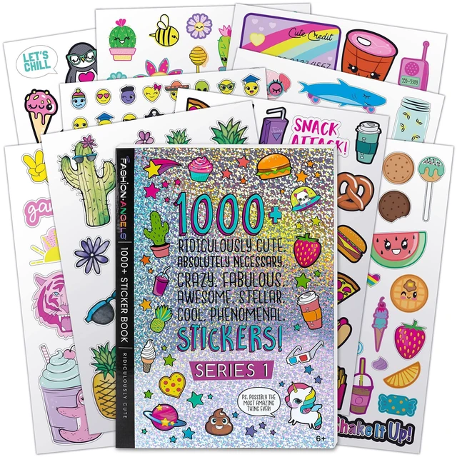 Main image of Fashion Angels 1000+ Ridiculously Cute Stickers