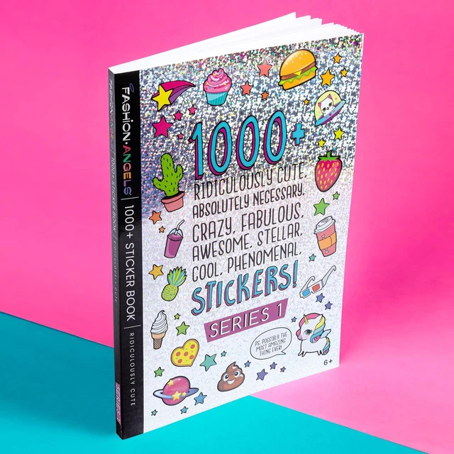 Alt view image 4 of 6 - Fashion Angels 1000+ Ridiculously Cute Stickers