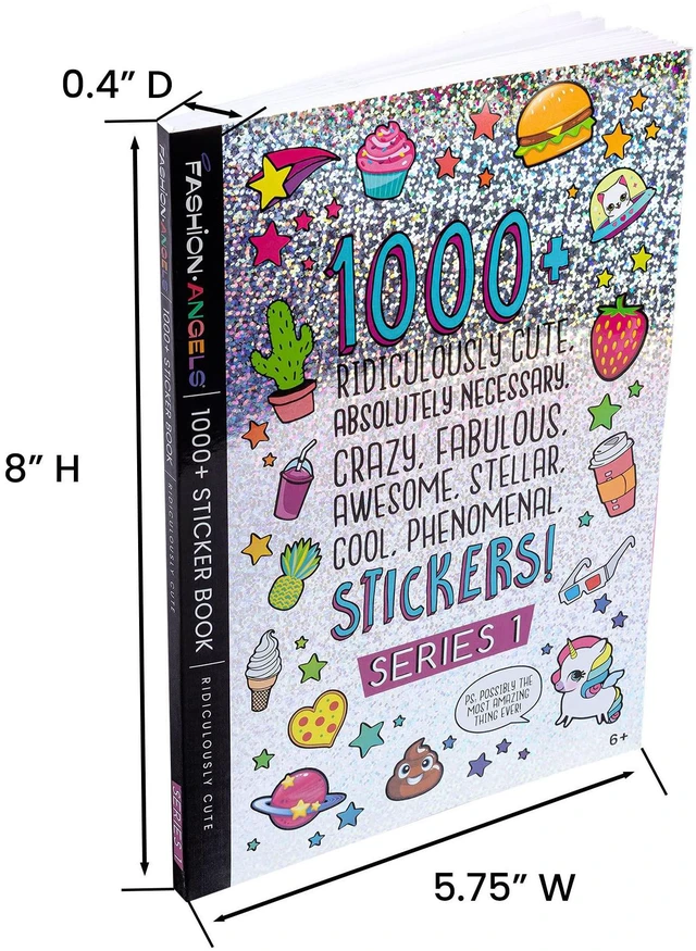 Alt view image 5 of 6 - Fashion Angels 1000+ Ridiculously Cute Stickers
