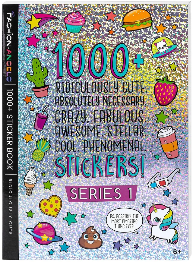 Alt view image 6 of 6 - Fashion Angels 1000+ Ridiculously Cute Stickers