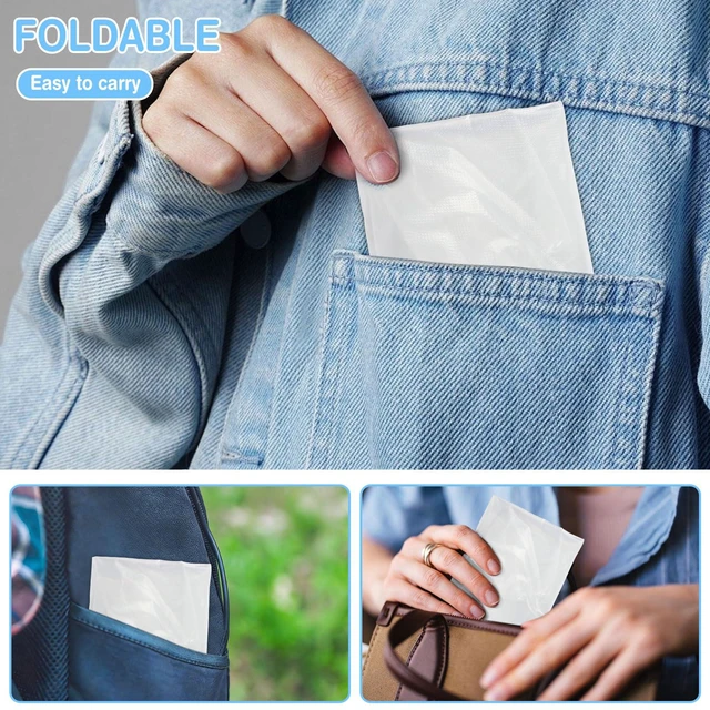 Alt view image 3 of 7 - 20Pcs (10 Pairs) Clear Waterproof Thickened Shoe Covers, One Size Fits Most