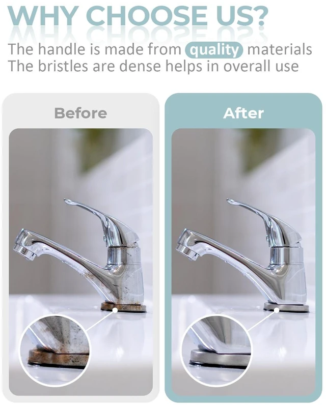 Alt view image 3 of 6 - SXhyf Crevice Cleaning Brush - Grout Scrub Brush, House Cleaning Supplies