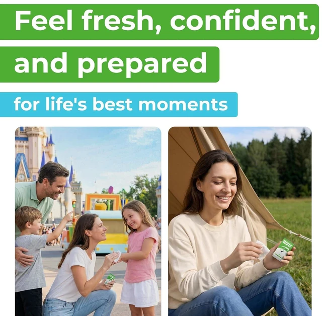 Alt view image 2 of 6 - Impossibly Compact Travel Antibacterial Hand Wipes - 99% Water and Aloe, Safe for Sensitive Skin, 10 Pack (60 Wipes) - Travel Essentials for Adults & Kids