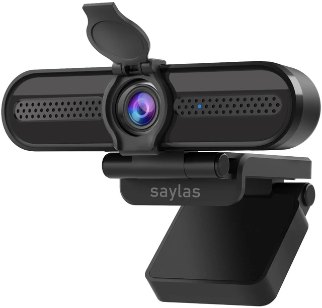 Main image of Saylas 4K Webcam with Microphone, 78FOV, 4K/2K/30fps, 1080P/60fps, Autofocus, Privacy Cover, USB External Webcam for PC, Laptop, Mac, Zoom