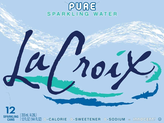 Alt view image 3 of 4 - La Croix Pure Sparkling Water, 12Fl Oz, 12-Pack