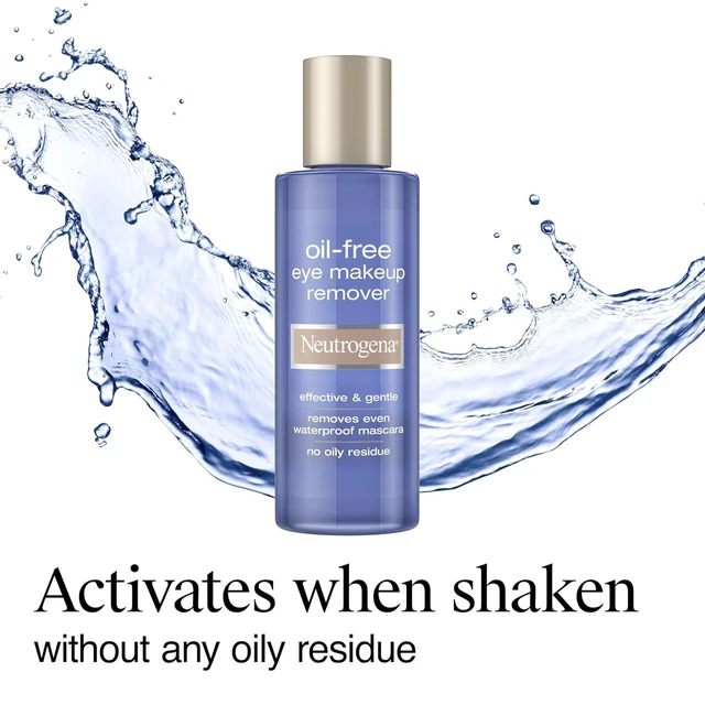 Alt view image 5 of 6 - Neutrogena Gentle Oil-Free Eye Makeup Remover and Cleanser, 3.8fl oz