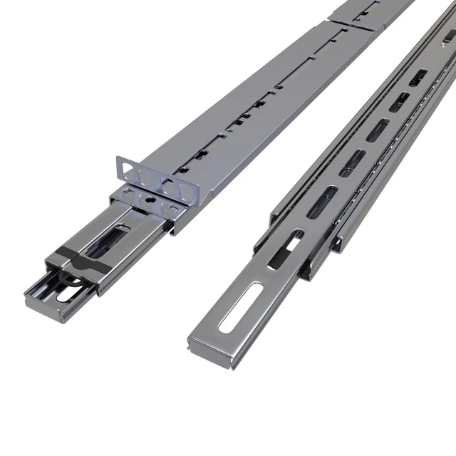 Alt view image 2 of 7 - Rackmount Sliding Rails Kit, 2U-8U Chassis, 26 to 40 Inch Depth