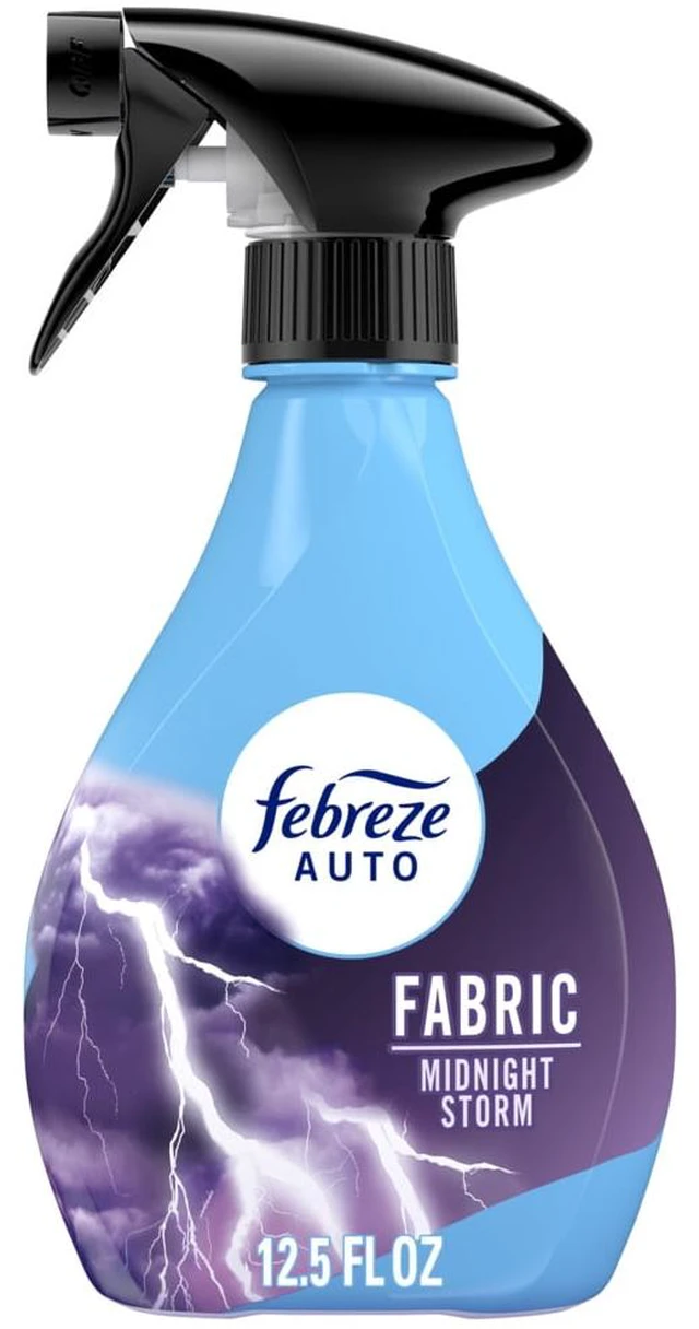 Main image of Febreze Car Fabric Spray Odor Fighting Midnight Storm, 12.5 fl oz