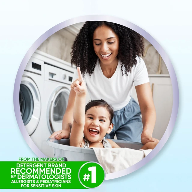 Alt view image 2 of 6 - All Free Clear Liquid Fabric Softener for Sensitive Skin, 34fl oz, 50Loads