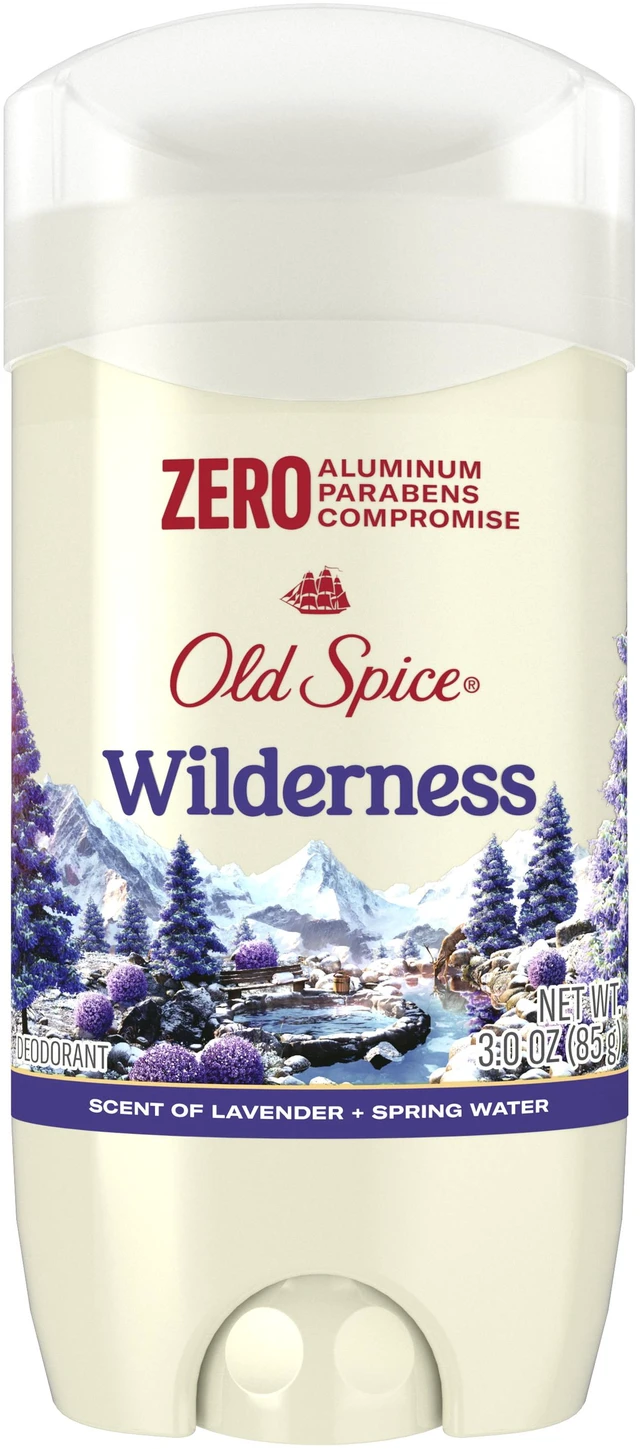 Alt view image 3 of 5 - Old Spice Wilderness with Lavender Aluminum Free Men's Deodorant Invisible Solid Stick, 3oz