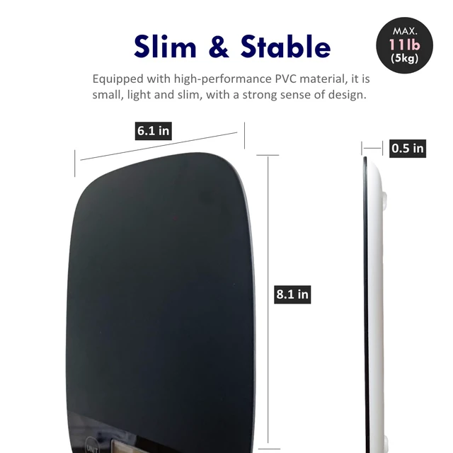 Alt view image 5 of 6 - NUTRI FIT Digital Kitchen Food Scale, Grams & Ounces, Black
