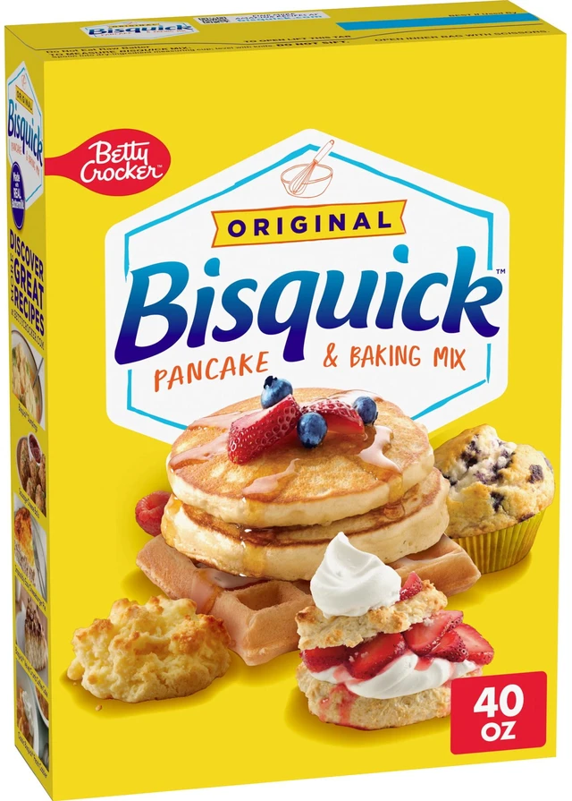 Main image of Betty Crocker Bisquick Original Pancake and Baking Mix, 40 oz