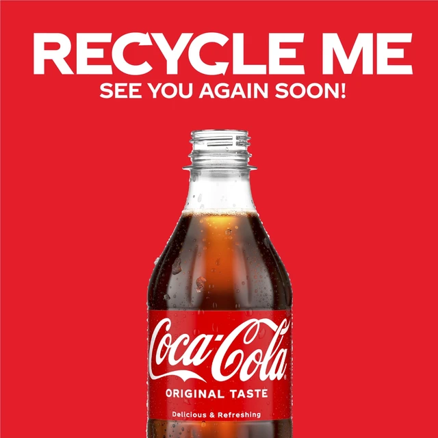 Alt view image 5 of 5 - Coca-Cola Soda Pop Bottles 16.9 fl oz 6 Pack