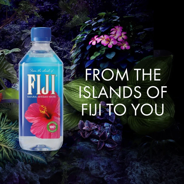 Alt view image 3 of 6 - FIJI Natural Artesian Bottled Water, 500 mL / 16.9 Fl Oz (Pack of 6)