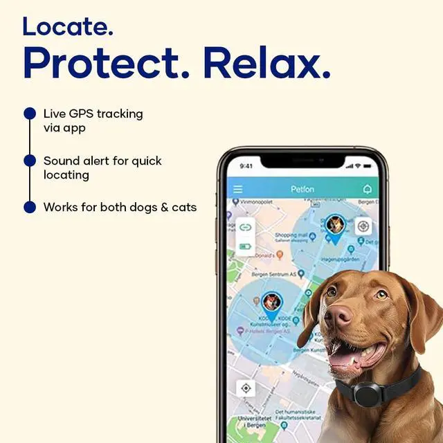 Alt view image 4 of 7 - Smart Pet Locator GPS Tracker for Dogs & Cats | Real-Time Tracking, Waterproof & Lightweight | Upto 7-Day Battery | App-Connected Pet Tracker Collar Attachment