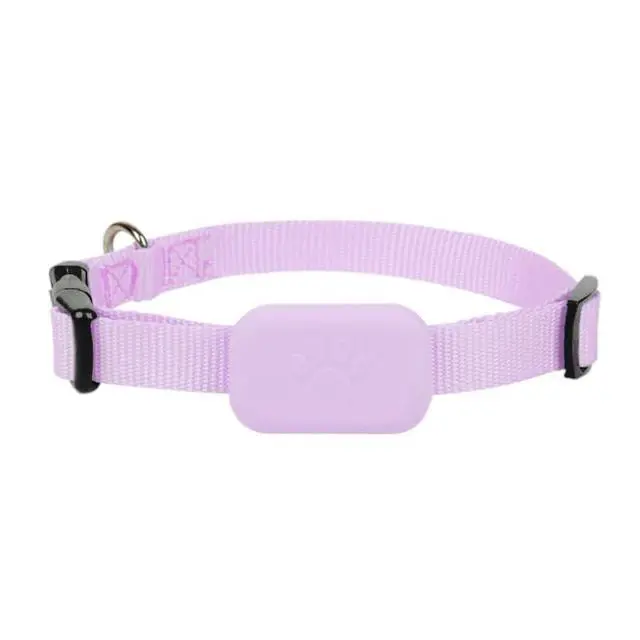 Alt view image 3 of 6 - PawsPath GPS Tracker Collar, Unlimited Range Waterproof Pet Cat Dog Anti-Lost Device Smart Locator - Pink, Small
