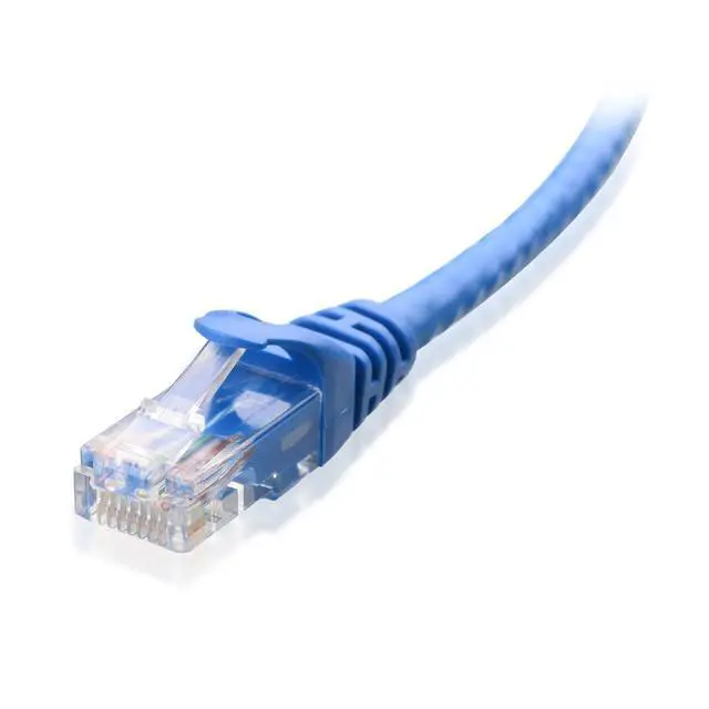 Alt view image 5 of 5 - 8-Pack Snagless Cat 5e Ethernet Cable - 10ft, Gigabit Cat5e Cable, Cat5e Ethernet Cord, Blue