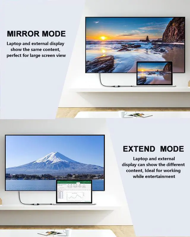 Alt view image 4 of 7 - 5 Pack DisplayPort to VGA Adapter, DP Display Port to VGA Converter Male to Female Aluminium HD 1080P, Gold-Plated Cord for Computer, Monitor, TV, Projector