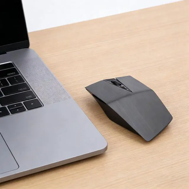 Alt view image 5 of 7 - Wireless Mouse 2.4G Cordless Mouse, Silent Ergonomic Design with USB Receiver Adjustable DPI 800 1200 Auto Sleep Power Saving for PC Laptop Desktop (Grey)