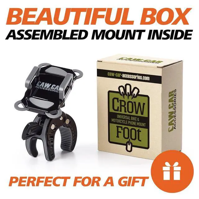 Alt view image 4 of 7 - Bike & Motorcycle Phone Mount - For iPhone 16 (15, Xr, SE, Max/Plus), Galaxy S22 or any Cell Phone - Universal ATV, Mountain & Road Bicycle Handlebar Holder. +100 to Safeness & Comfort