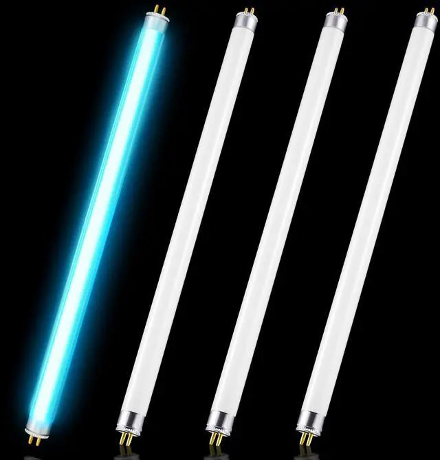 Main image of 4 Pack 13 Inch Bug Zapper Replacement Lamp Bulb Light Tube 10w Bug Zapper Light Bulb Bl T8 F10w Lights Tube, and 20w Electronic Mosquito Lamp Indoor Outdoor Use