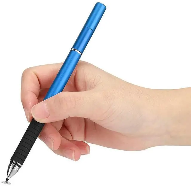 Alt view image 4 of 7 - Stylus Pens for Touch Screens High Precision Capacitive Stylus Portable High Compatible 3 in 1 Mobile Phone Stylus Pen, Stylus, Wide Compatibility Sensitive for Mobile Phone Tablet Blue