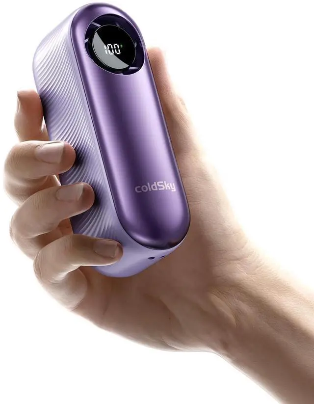 Main image of Portable Handheld Turbo Fan, 4000mAh Rechargeable Personal Mini Fan, 1-100 Adjustable Speeds, High Speed Small Pocket Fan for Women Travel Camping Office Outdoor