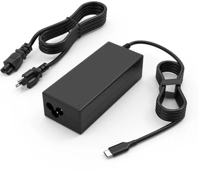 Main image of 45W USB-C Laptop Charger Compatible with HP Chromebook Computer and More USB Type C Fast Charging Power Adapter