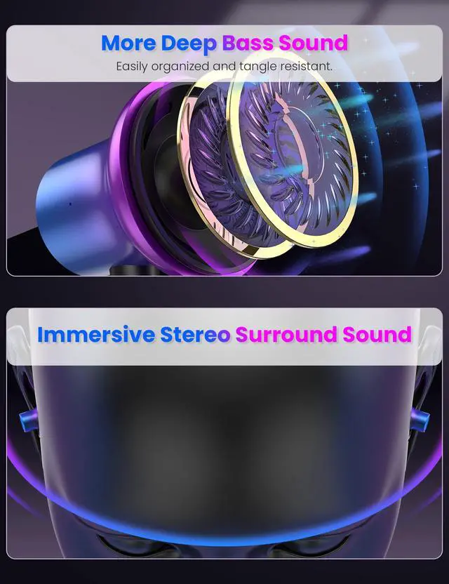 Alt view image 5 of 7 - Design for Apple MFi-Certified Wired Earbuds for Lightning Headphones Magnetic Wire Earphones Corded with Microphone Volume Control for iPhone 14 Plus 13 Pro Max 12 Mini 11 10 XS XR Purple
