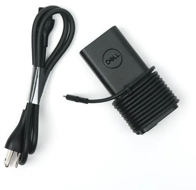 Alt view image 5 of 7 - 65W USB C Laptop Charger,Latitude 5300 2 in 1 5310 2 in 1 5320 5330 5340 5350 AC Adapter with 3ft Power Cord, Black, HA65NM190