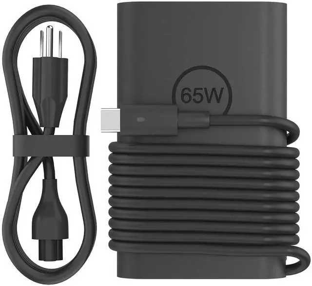 Main image of 65W 60W 45W USB C Laptop Charger Compatible with Dell Latitude 7420 5420 5520 5450 5530 5540 5430 7350 7390 5440 5290 7440 7400 XPS 13 7390 9300 ChromeBook 3100 AC Adapter Type-C Power Cord