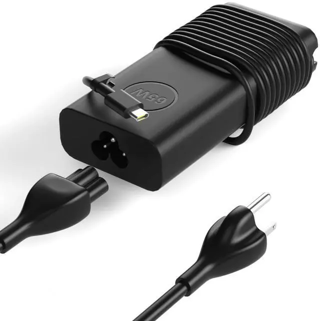 Main image of 65W USB C Charger Compatible with Dell Latitude 5420 5450 5450 7420 3000 5000 7000 9000 3440 3120 3350 3445 3540 5320 5340 Laptop, Compatible with Dell XPS 13 Chromebook Charger Power Supply