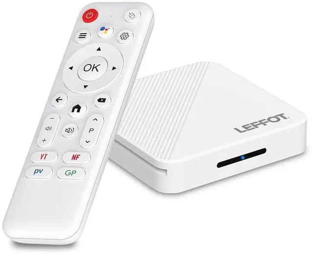 Main image of Android 14.0 TV Box 2026, 2GB RAM + 16GB ROM, H313 4K Ultra HD Streaming Device for TV, Support Voice Remote, 2.4G & 5G WiFi 6, BT 5.4, 100M Ethernet, USB 3.0, RK3518 Quad-Core A53