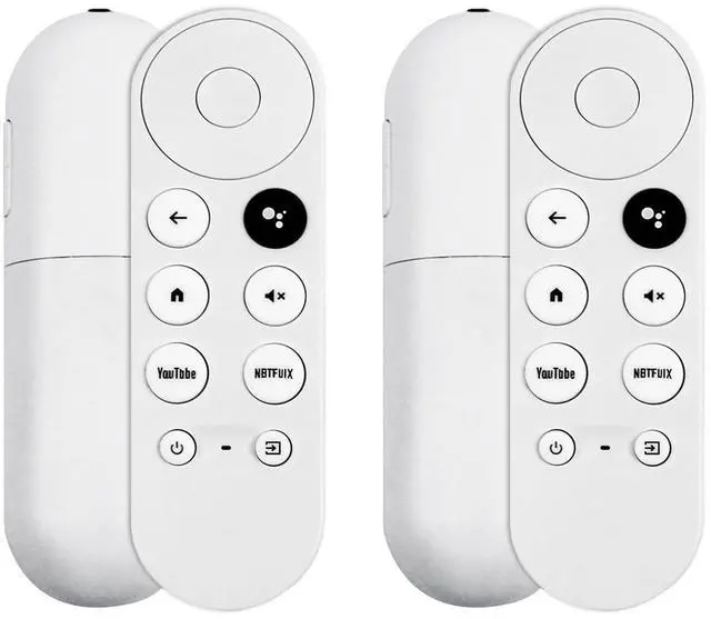 Main image of 2 Pack G9N9N Replacement Voice Remote Control Compatible with Google Chromecast TV (1st Gen), GA01920-US, GA01409-US GA01919-US, GA01923-US, GA02463-US (Only Compatible with Google Chromecast Snow)
