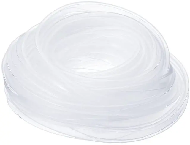 Main image of 16.4ft Silicone Tube Sleeve, 2 Pack Flat Flexible IP67 Waterproof Protection Cover Fit RGBW/RGBWW 12mm Wide Non-Weatherproof LED Strip, Clear
