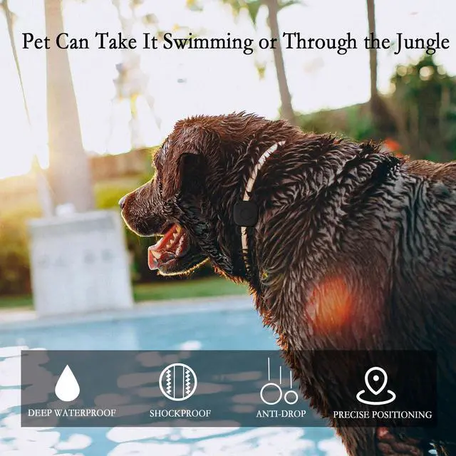 Alt view image 3 of 7 - Waterproof Dog Collar Holder for Tile Life360 Mate 2024/2022 Tracker, Anti Lost Soft Silicone Case for cat pet Necklace, Protective Cover Accessories for Tile Tracker Finder (Black/Green/Pink/Blue)