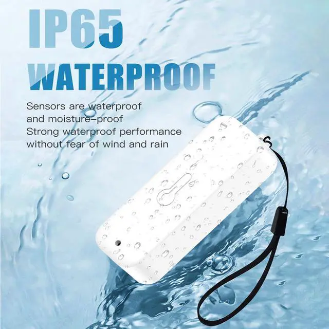 Alt view image 3 of 7 - WiFi Hygrometer Thermometer Indoor Outdoor: Smart Temperature and Humidity Sensor with App Notification and Data Storage, 150m Range, Compatible with Alexa, 3 Sensors +1 Base Station