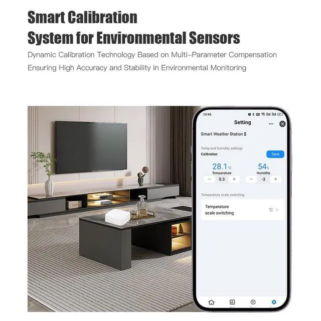 Alt view image 6 of 7 - WiFi Hygrometer Thermometer Indoor Outdoor: Smart Temperature and Humidity Sensor with App Notification and Data Storage, 150m Range, Compatible with Alexa, 3 Sensors +1 Base Station