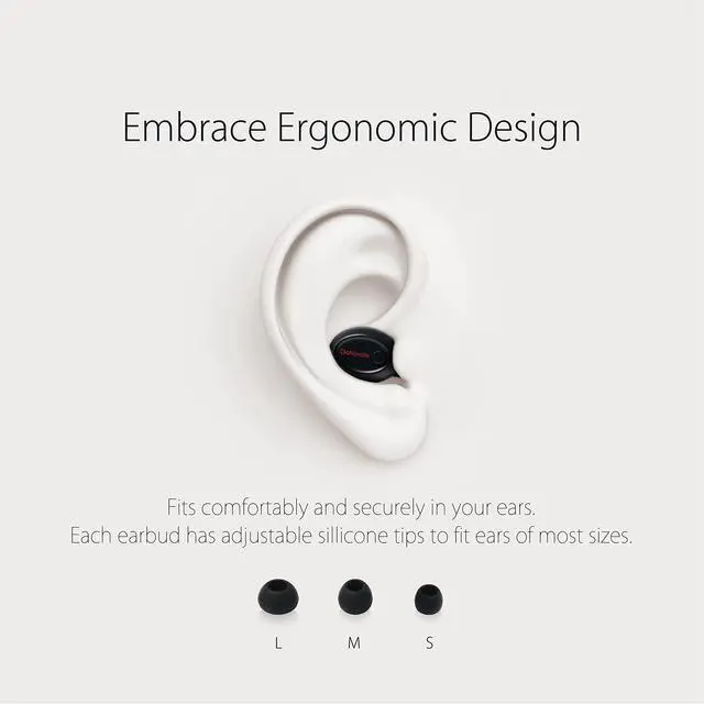 Alt view image 3 of 6 - G8 Bluetooth Earpiece Wireless Headphone Mini Invisible Earbud, 6 Hrs Playtime 2 Magnetic USB Chargers Tiny Smallest Headset Single Car Earphone with Mic for Samsung Galaxy (1 Piece)