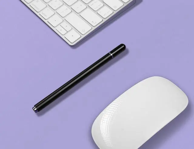 Alt view image 7 of 7 - Leather Desk Pad Protector, Mouse Pad, Non-Slip Computer Mat for Desk, PU Leather Office Desk Mat for Home & Office, Waterproof Laptop Desk Blotter for Keyboard and Mouse, Taro Purple (15.7''X31.5'')