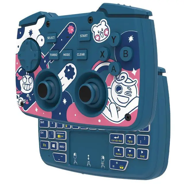 Alt view image 2 of 7 - Bluetooth Game Controller Keyboard Mouse CookieRun Limited Edition, Remote Wireless Controller Compatible with Smartphone, Laptop, Tablet, PC, iPhone, iPad, Nvidia Shield TV