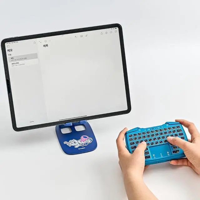 Alt view image 6 of 7 - Bluetooth Game Controller Keyboard Mouse CookieRun Limited Edition, Remote Wireless Controller Compatible with Smartphone, Laptop, Tablet, PC, iPhone, iPad, Nvidia Shield TV