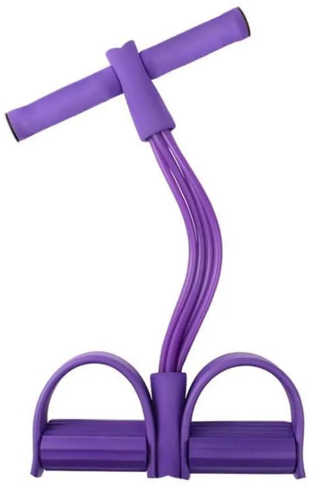 Main image of 21 Fitness Resistance Bands-6 Tube Pedal Ankle Puller,Pedal Resistance Band with Handle,Resistance Bands,Strength Training, Tummy, Waist, Arm, Leg Slimming, Home Gym Exercise Equipment (6 Tube)