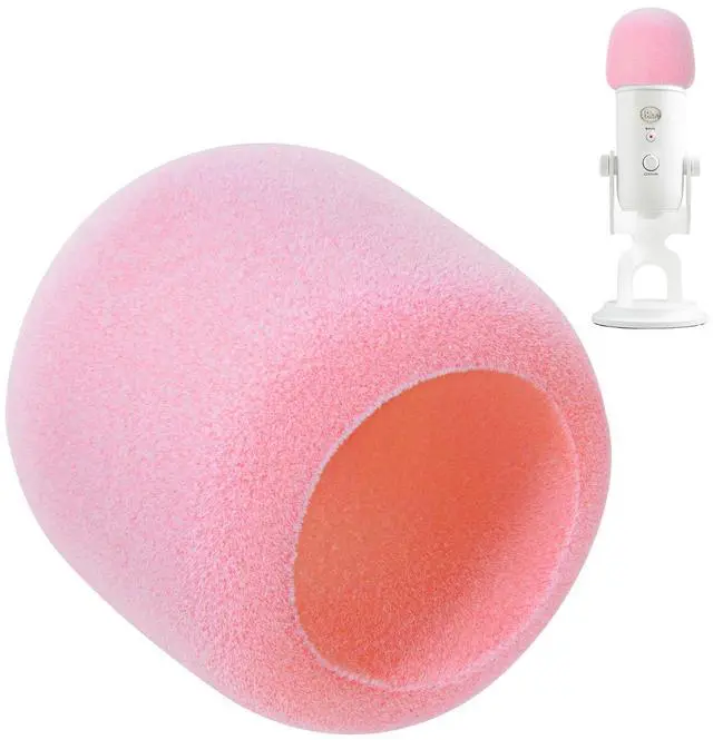 Main image of Pop Filter/Windscreen for Blue Yeti and Yeti Pro Microphones, Foam Mic Cover for Filtering Plosives and Hissing Noise