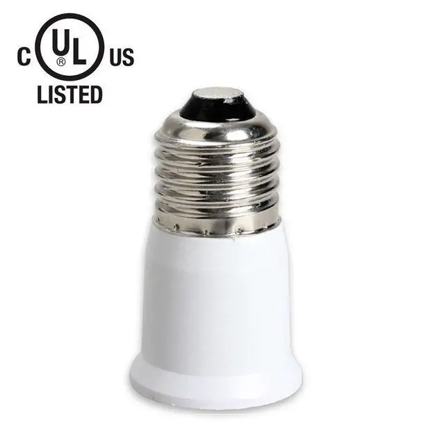 Alt view image 2 of 5 - YI Lighting - E26 to E26 1.2 Inch Socket Extender, E26 to E26 Lamp Bulb Socket Extension (12-Pieces)